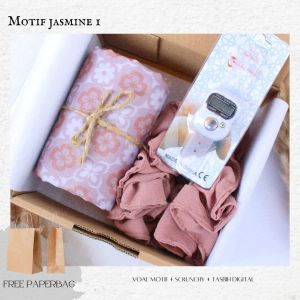 Hampers hijab Motif gift box hadiah ulang tahun graduation wisuda wedding dan hadiah lainnya