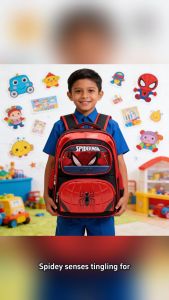 16inch Childrens School bags For Students 5-6 Grade School Backpacks Large Capacity Waterproof Cute Cartoon Character School Bag For Kids Boy Gril