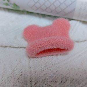 MMLUCK Vật liệu thủ công Mũ Dệt Kim Mini Mini DệT Kim Mũ ngón tay dệt kim Phụ kiện búp bê Đầy màu sắc Mũ Búp bê trang trí tự làm Búp bê BJD