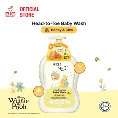 BZU BZU HEAD-TO-TOE BABY WASH SERIES (BODY WASH / FOAM WASH)