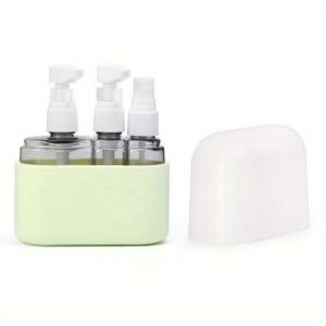 Portable Travel Refillable Bottle Set with Case (3pc set)
