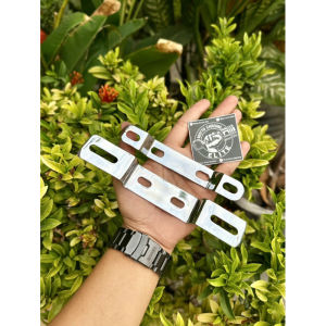 BAHAN BERKUALITAS SUDAH CROME DUDUKAN BREKET NOMOR PLAT DEPAN BELAKANG FIZR F1ZR FIZ R VEGA LAMA CRYPTON SIGMA