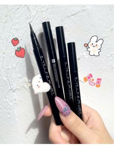 XIXI Eyeliner Waterproof Liquid with 0.02mm Sponge Head Suitable for Beginner XIXI