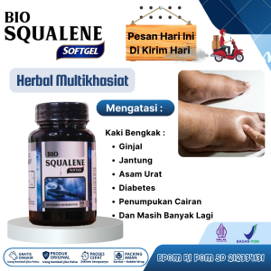 Obat Kaki Bengkak Diabetes Asam Urat Jantung & Ginjal Obat Kaki Bengkak Penumpukan Cairan Obat Penyumbatan Darah Obat Pengempis Kaki Bengkak Obat Penurun Gula Darah Tinggi Diabetes Obat Edema Kaki Bengkak Dengan Bio Squalene