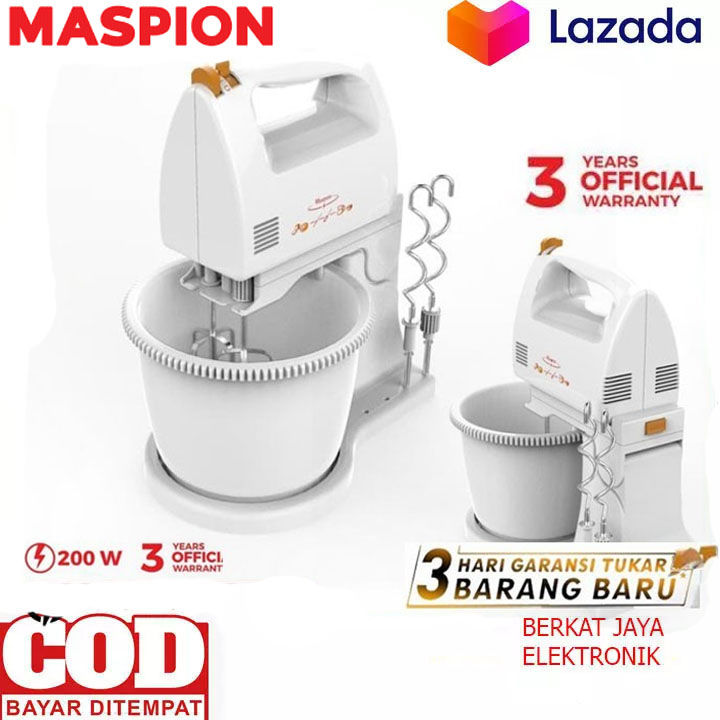 HARGA PROMO!! Maspion MSP MT-1140 Stand Mixer Mixer Berdiri 200