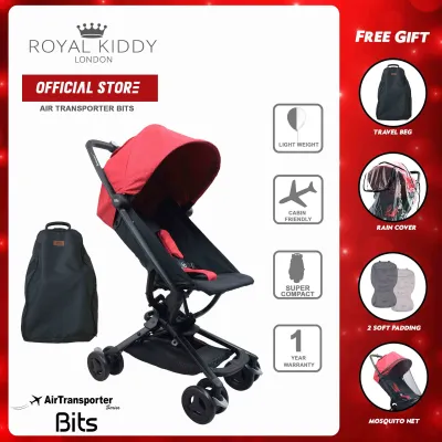 [ROYAL KIDDY LONDON] LIGHTWEIGHTCOMPACT FLIGHT CABIN SIZE DOUBLE FACING & PREMIUM BABY STROLLE