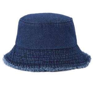 UNIITY Jeans Summer Sun Hat Cotton Bob Panama Travel Outdoor Fishing Sun Hat Fashion Foldable Bucket Hat Men Women