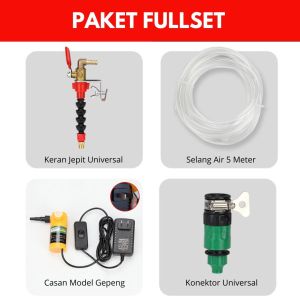 Selang Air Penyiram Mata Gerinda Potong Cutting Keramik Granit Marmer Fullset