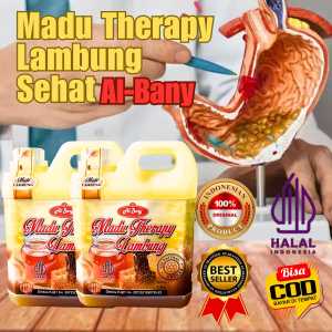 Madu Therapy Lambung Sehat Al-Bany nett 1kg ( Paket Beli 1 Gratis 1 )