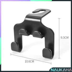 Nau.K Multifunctional Car Cup Holder Seat Back Bag Hanging Hook Rear Seat Phone Support Stand Storage