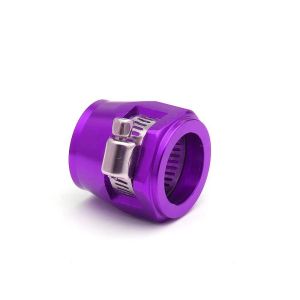 Aluminum Hose Separator Clamp for AN4 AN6 AN8 AN10 AN12 Fuel Oil Water Lines Automotive Engine Modification