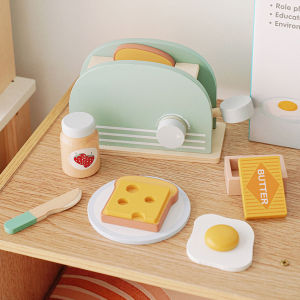 Local Delivery Wooden Toys for Kids Girl Cooking Toy Kitchen Ice Cream Tea Set Dessert Cute