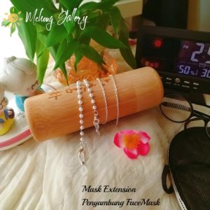 Eyeglasses Extender Chain Holder / Mask Extender Chain / Topeng Muka Rantai Extender Topeng Extender Rantai Cermin Mata Wanita Fesyen Aksesori Barang Kemas Magnet Hijab Topeng Rantai Lanyard Cermin Mata Rantai Kaca anti Kehilangan Tali
