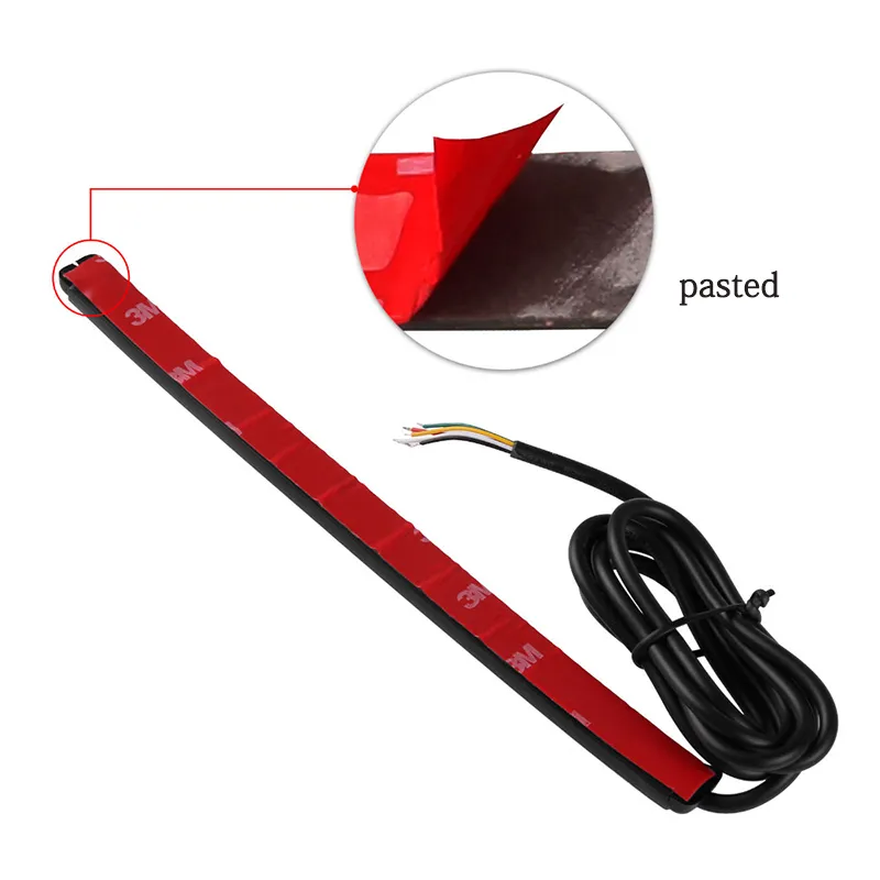 8 Inch 48 LED Flexible Light Strip – Brake, Tail, Turn Signal – Universal 12V