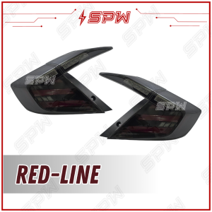 Honda Civic FC (2016-2021) MUGEN RGB Tail Lamp Tail Light LED Daylight DRL Taillamp Taillight Sequential Running Signal Brake Light Welcome Light Taillamps Taillights 2016 2017 2018 2019 2020 2021
