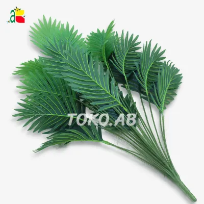 TANAMAN ARTIFICIAL DAUN PALEM MB D24 DAN D18 B8114 TANAMAN HIAS PLASTIK PLASTIK DEKORASI RUMAH POHON PALEM PLASTIK KECIL