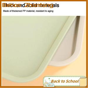 Behoo Rectangular Pallet Nordic Plastic Food Serving Tray Multiple Colors Storage Tray Household Kitchen Fruit Dessert Tray