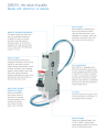 ABB RCBO DSE201 C6 AC30 6A 6kA 1P - N Blue อุปกรณ์ป้องกันกระแสไฟฟ้าเกิน ไฟฟ้าลัดวงจร และไฟฟ้ารั่ว 2CSR255051R1064. 