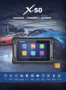 เครื่องสแกน Scanner OBD2 UDiag X50 ยูไดแอค เอ็กซ์50 สแกนทุกระบบมีฟังก์ชั่นพิเศษ อัพเดทฟรี3ปี รับประกัน1ปี **ร้านในไทย มีบริการหลังการขาย**