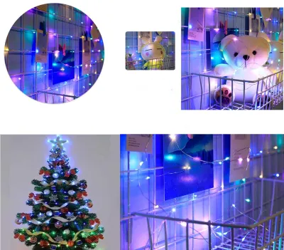 *SG seller* 3 Meters 30 Led /10 meters 100 led LED Battery Operated Outdoor Christmas String Fairy Light - Warm White