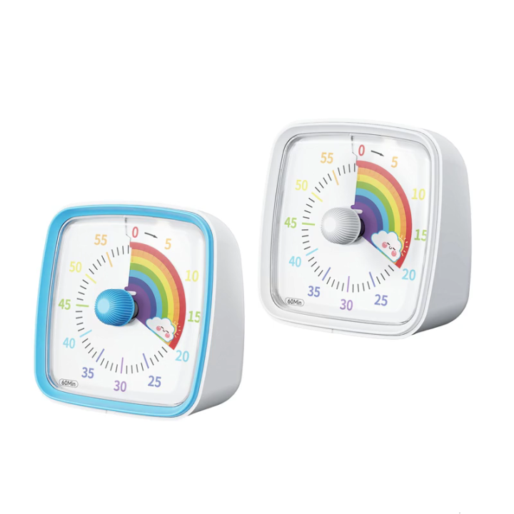 quiet Pomodoros Timers with Adjustable Alarm Small Visual Timers ...