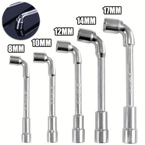 5PCS L Shaped Angled Hex Socket Wrench Double-Head Elbow Hex Wrench for Mechanic Repair Tool set