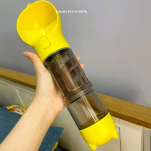 Bình đựng nước và thức ăn đi dạo cho Chó Mèo dòng cao cấp (mẫu mới) - Hara Pet Store