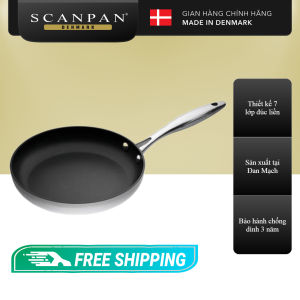 [Chính hãng] Chảo chống dính Scanpan CTX 26cm 65002603 đáy từ chống dính STRATANIUM chiên rán không cần dầu bảo hành 3 năm