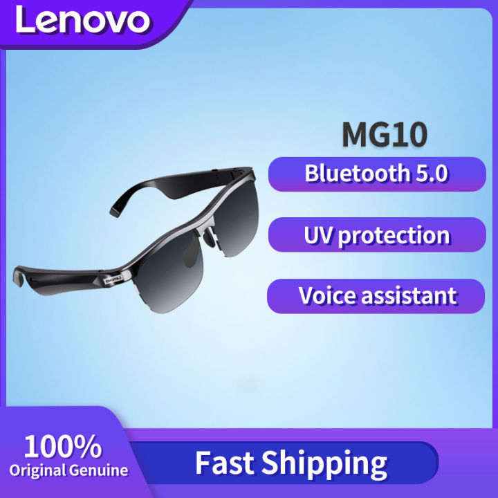 Lenovo MG10 Smart Music Sunglasses HIFI Sound Quality Wireless BT 5.0