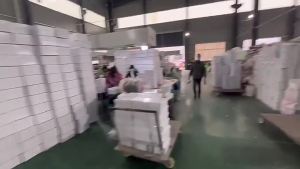 Womens 1-3cm Round Toe Slip-On Low-Heel Chunky Sole Rubber PU Shoes