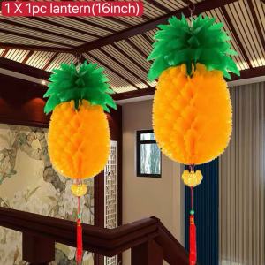 Sunlight 2026 Chinese New Years Decoration Set – Money Tree for Center TableGod of Wealth Feng Shui Lucky Charm DisplayPineapple DecorationChinese Wall DecorationChinese Knot CharmChinese Lantern & New Year Banner for Wall Home Decorations Display