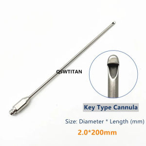 QSWTITAN Liposuction cannula Fat harvesting cannula for stem cells Fat transfer needle aspirator for beauty use Fat transplantation tool
