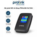 Bộ phát Wifi di động PROLiNK DL7202 dùng SIM 4G LTE 150Mbps, pin 3100mAH lên tới 12h, TFT 1.44", hỗ trợ 185 quốc gia. 