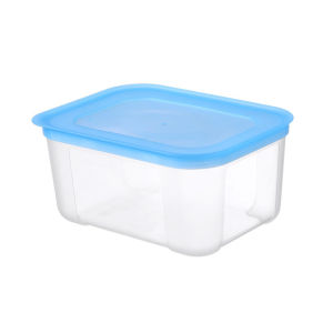 【Ready Stock】Square Refrigerator Fresh-keeping Storage Box Food Grade Coarse Grains Brown Rice Sub-Packing Box Microwave Oven Lunch Box