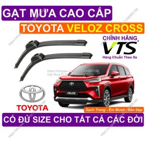 Gạt Mưa Êm Mượt Kính Lái Toyota Veloz Cross Cặp Gạt Mưa Kính Lái T.oyota Veloz Cross Có Đủ Size Cho Các Đời X.e
