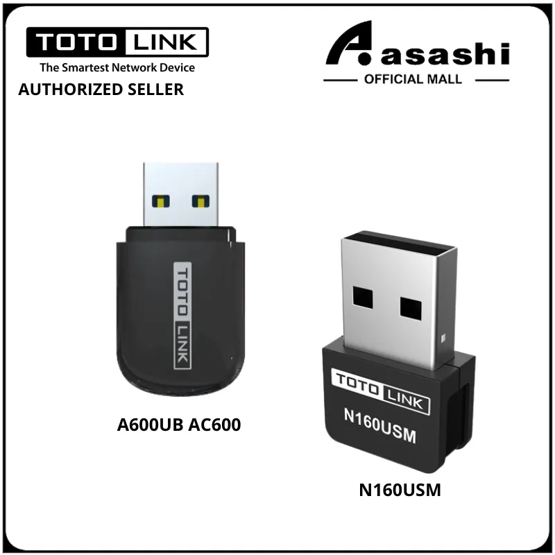 Totolink A600UB AC600 Dual Band USB Network Wifi/Totolink N160USM 150Mpbs Wireless N USB Adapter