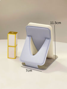 🇸🇬 [In Stock] New mini Mirror Makeup Mirror Folding desktop portable portable HD Student dormitory Princess desktop with LED light mirror Adjustable 360 rotary portable USB charging