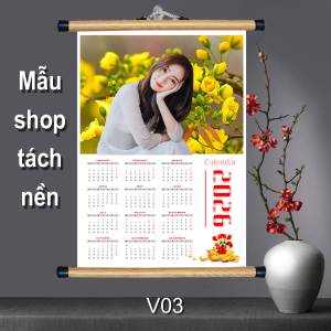 In lịch theo yêu cầu vải lụa cao cấp siêu rẽ