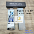 Bộ Chuyển Đổi Nguồn 220v qua 24v, Nguồn Dẹp 24V tổ ong 5A/6A/8A/12A/16A, Hàng mới loại 1, Bảo hành 06 tháng. 