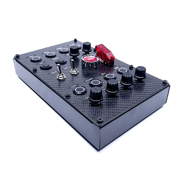 SIMDT Button Box Sim Racing Central Control Button Box for American ...