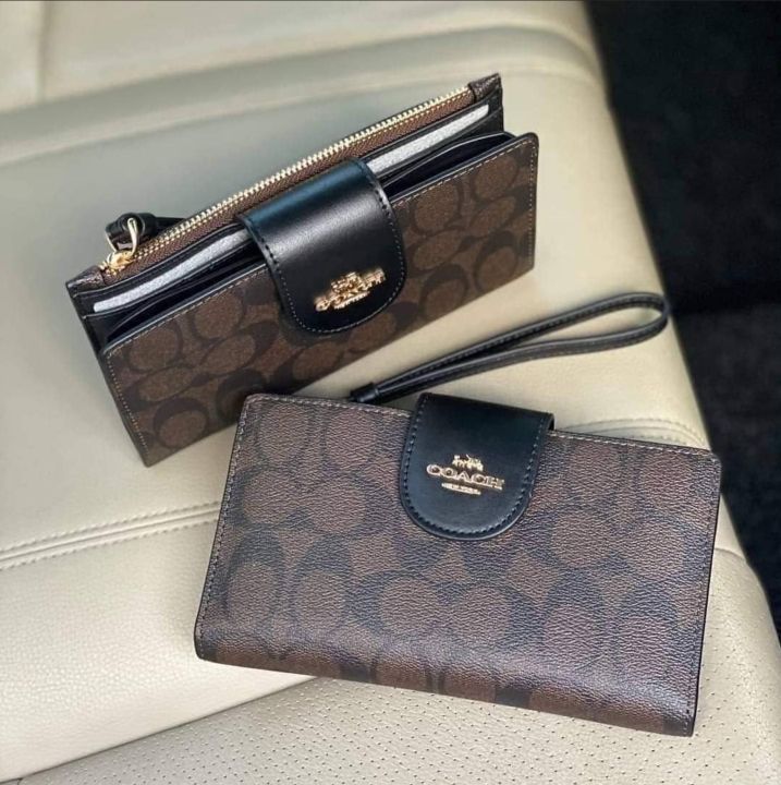 Lazada coach wallet hot sale