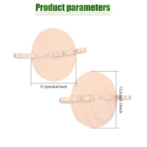 ⭐️【Local Warehouse】2Pcs Underarm Sweat Pad Water-absorbing Quick-drying Sweat Pads Reusable Washable Underarm Armpit Sweat Pads Anti Perspiration Underarm Pads Reusable Adjusted Breathable Cotton Armpit Sweat Strap Pads Sweat Absorbing Guards
