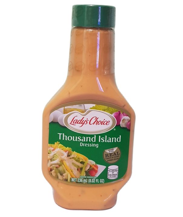 Lady's Choice Thousand Island Dressing (pack Of 1 Piece X 236 Ml 