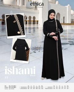 GAMIS ETHICA ISHAMI 22 DRESS HAJI & UMROH SERIES TERBARU DAILY KASUAL KEKINIAN KONDANGAN TERMURAHHH