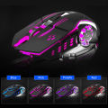 AULA S20 Programmable Gaming Mouse, 2400DPI, RGB, Lightweight, New Laser Engine, USB Optical Mouse Gaming for PC/MAC Laptop Computer. 