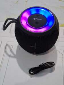 Speaker Bluetooth Kisonli G16 Stereo TWS Colorfull RGB Light Portable