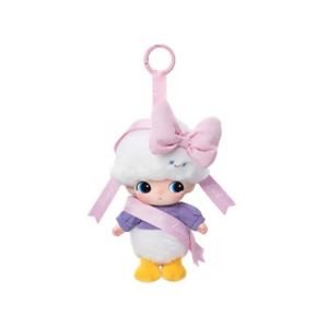 TKNUS แบบพกพา ตุ๊กตา PVC ซีรีส์ Dimoo ป้องกันการสูญหาย คาวาอี้ ห่วงกุญแจบอลลูนของมินนี่ สร้างสรรค์ บ้านของพลูโต จี้ตุ๊กตาการ์ตูน ผู้ชาย