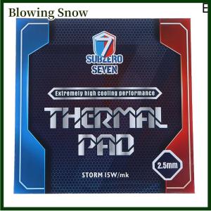 Blowing SubZero Seven-Ultimate 15W MK Thermal Pad CPU GPU Graphics Motherboard Silicone Grease Pad Heat Dissipation Silicone Pad