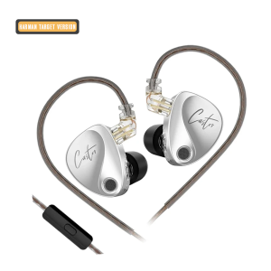 KZ Castor Earphones In Ear  Detachable Wired Earphones