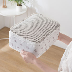 Travel Storage Bag with Clothing Organizer Portable Underwear & Panties Compartment Vacation Packing Cube for Segregated Luggage | Hotel Room Clothing Sorter | Garment and Underwear Storage Pouch
